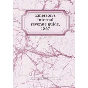  Emersons internal revenue guide, 1867 Charles Noble 