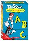 Dr. Seuss Beginner Alphabets and Dr. Seuss Counting Cards USED