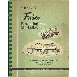 Farm Purchasing and Marketing  Books