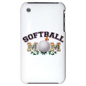  iPhone 3G Hard Case Softball Mom With Ivy 
