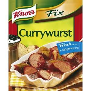 Knorr Fix curried sausage (Currywurst) (Pack of 4)  