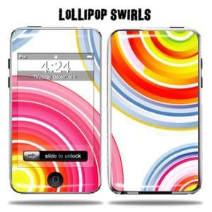   iPod Touch 2G 3G 2nd 3rd Generation 8GB 16GB 32GB   Lollipop Swirls