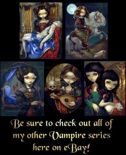 Click BELOW to see all of my other I Vampiri paintings here on 