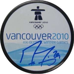  Marc Andre Fleury Autographed/Hand Signed Puck Everything 
