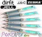 ZEBRA Airfit JELL JJ9 ROLLER GEL PEN L.BLUE blue ink items in 