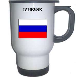  Russia   IZHEVSK White Stainless Steel Mug Everything 