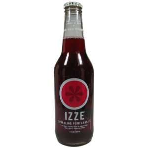 Izze Sparkling Pomegranate Soda Single 12 ouce bottle  