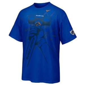  Boise State Broncos Nike Dri Fit Rivalry T Shirt Sports 