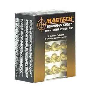  MAGTECH GRDN GLD 9MM+P 124GR 20/1000