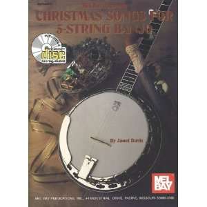   Bay Christmas Songs for 5 String Banjo [Paperback] Janet Davis Books