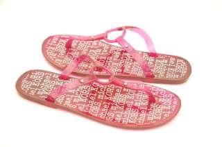 New Michael Kors *JOE* Jelly Thong Sandal Slide Flip Flop Flat ~Hot 