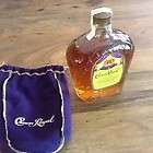 1969 Seagram Crown Royal Whiskey sealed Bottle w/ velvet bag & box 