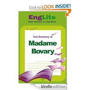 EngLits Madame Bovary Jack Bernstein  Kindle Store