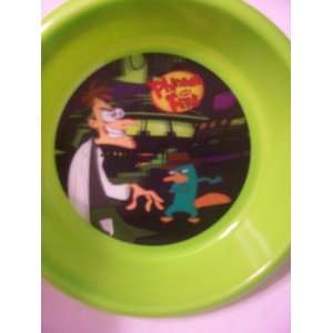    Phineas and Ferb Lenticular Bowl ~ Mad Scientist Zak Toys & Games