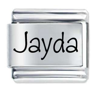  Name Jayda Laser Charms Italian Pugster Jewelry