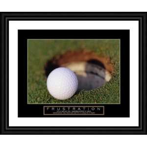  Frustration   Golf by Anonymous   Framed Artwork