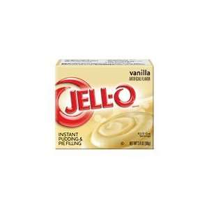 Jell O Vanilla Instant Pudding & Pie Filling 3.4 oz  