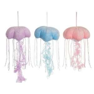   Assorted Glittered Pastel Jellyfishes Case Pack 36 