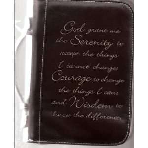  Bible Cover Lg Brown Leatherette with Jer 2911 