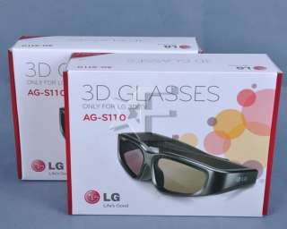 pairs New in Box Genuine LG 3D Active Shutter Glasses AG S110  