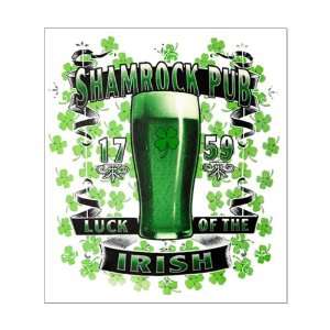 Small Poster Shamrock Pub Luck of the Irish 1759 St Patricks Day Four 