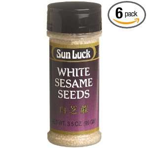 Sun Luck Sesame Seed, White, 4.5 Ounce Grocery & Gourmet Food