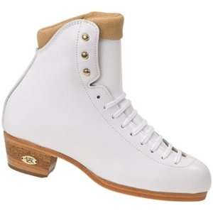  Riedell 1310 LS Figure boots WHITE OLDER MODEL   Width C/B 