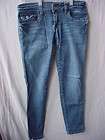 est Toi   Junior Womens  Blue Jeans  Straight Leg size 0  (measures 