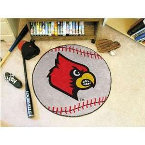  Louisville Cardinals NCAA Baseball Round Floor Mat (29 