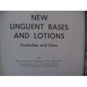  New Unguent Bases And Lotions 