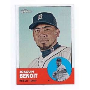   Topps Heritage #379 Joaquin Benoit Detroit Tigers