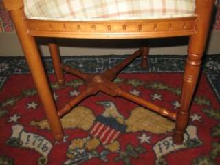 Ethan Allen Legacy Wheatback Side Chairs 13 6312 Antiqued Russet 
