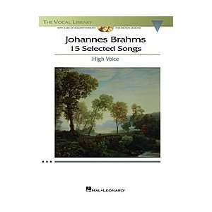  Johannes Brahms 15 Selected Songs Musical Instruments