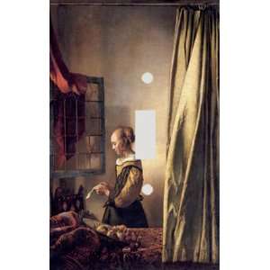 Johannes Vermeer Girl Reading a Letter Decorative Switchplate Cover