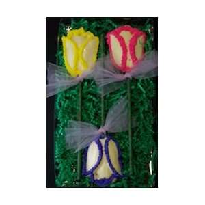 Box of tulip lollipops Grocery & Gourmet Food