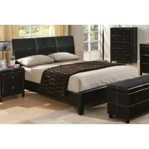  The Simple Stores Jollie Queen Upholstered Platform Bed 