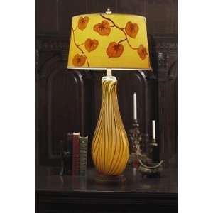  Jorah Autumn Day Glass Table Lamp