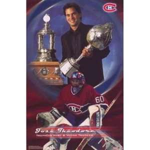  Jose Theodore Poster Trophies