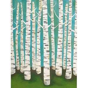  Summer Birches   Poster by Lisa Congdon (27 x 36)