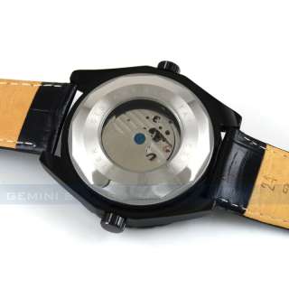   Automatic Mechanical Men Lady Leather Band Quality Wrist Watch  