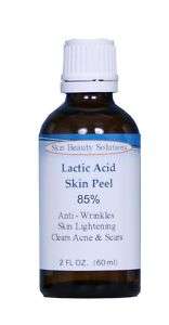 oz LACTIC Acid Skin Peel   85% Lightening + Acne ++  