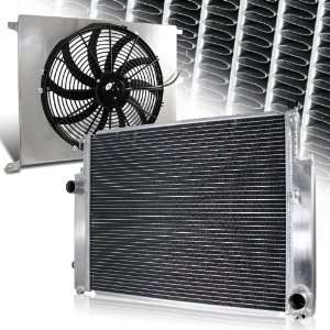   Series Manual Light Weight Aluminum Radiator + Fan Shroud Automotive