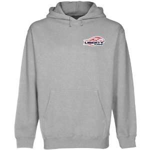  Liberty Flames Ash Logo Applique Midweight Pullover Hoody 