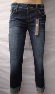 Kut From The kloth ANGIE Cropped Skinny Boyfriend Jeans Brand New 