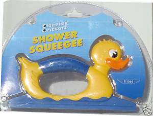Cleaning Critters   Kids Shower Squeegee DUCK   NEW  