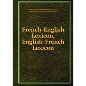  French English Lexicon, English French Lexicon 