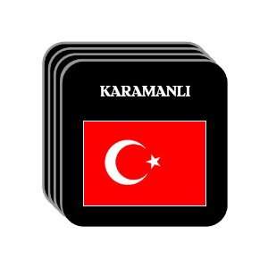  Turkey   KARAMANLI Set of 4 Mini Mousepad Coasters 