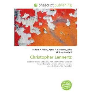  Christopher Lennertz (French Edition) (9786134058568 