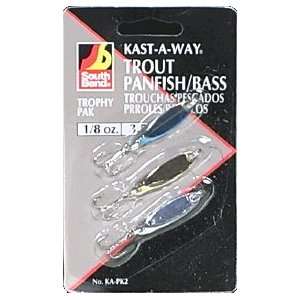  South Bend   Kast A Way 3 Piece T/ Pack 1/8 Oz Health 
