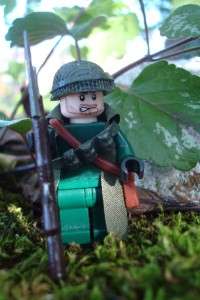 LEGO CUSTOM LEGO MINIFIG U.S. ARMY KOREAN WAR RIFLEMAN RARE  